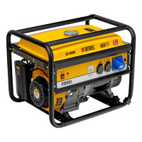 Бензиновый генератор DENZEL GE 8900 на колесах фото