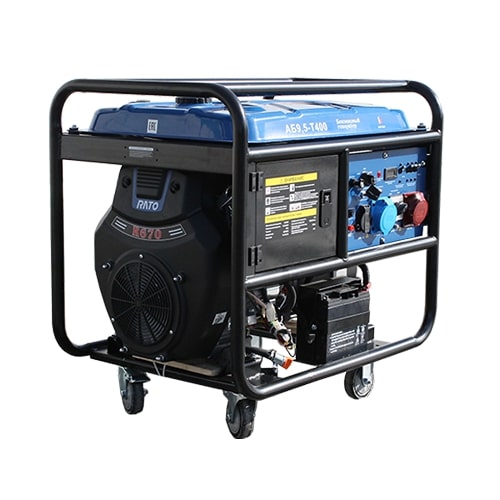 Бензиновый генератор Исток АБ10-Т400-ВМ121Э 2-х тактный фото