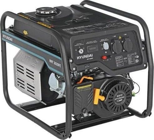 Бензиновый генератор Hyundai HHY 3020FE 2-х тактный фото