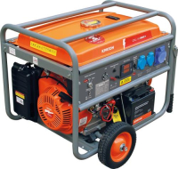 Бензиновый генератор КРАТОН GG-6500EM переносной фото