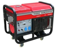 Дизельный генератор Амперос LDG12 E стартер с АВР  для гаража фото