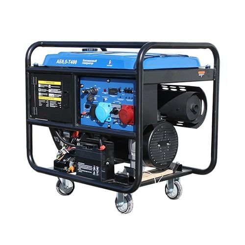 Бензиновый генератор Исток АБ10-Т400-ВМ121Э передвижной фото