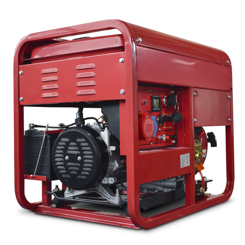 Дизельный генератор REDVOLT EPD7500EA3 EPD7500EA3 переносной фото