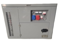 Дизельный генератор Амперос LDG12000E-3 стартер в кожухе  2-х тактный фото