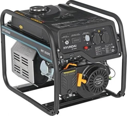 Бензиновый генератор Hyundai HHY 3020FE 2-х тактный фото