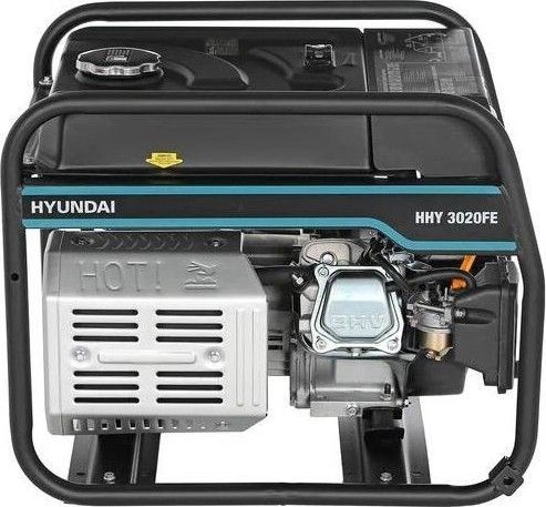 Бензиновый генератор Hyundai HHY 3020FE передвижной фото