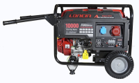 Бензиновый генератор Loncin LC10000D-AS, 3-х фазный 2-х тактный фото