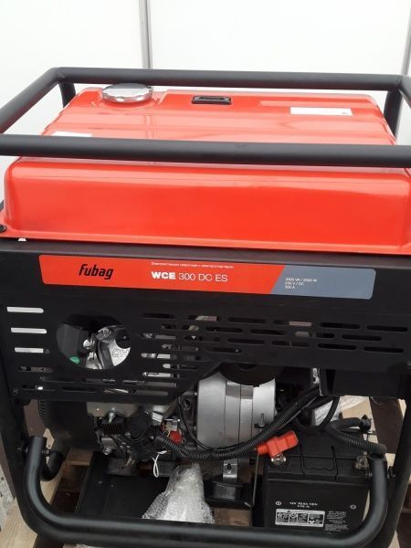 Бензиновый генератор Fubag WCE 300 DC ES передвижной фото