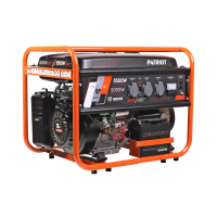 Бензиновый генератор PATRIOT SRGE 6500 E 2-х тактный фото