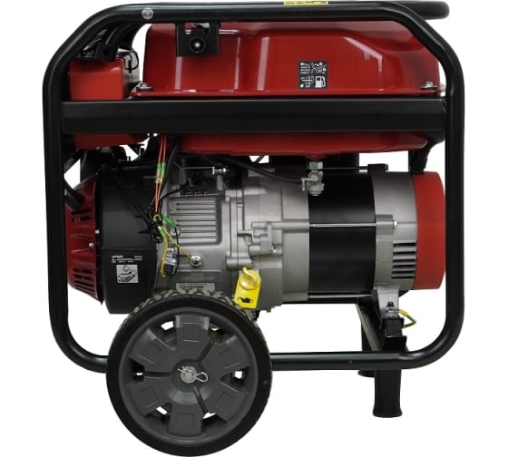 Бензиновый генератор Loncin GH6500-2 передвижной фото