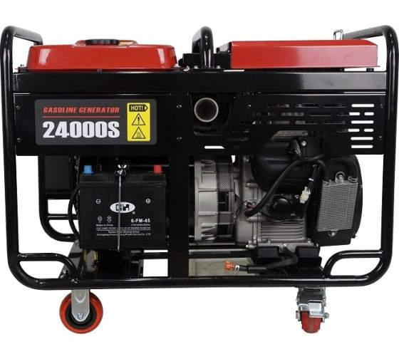 Бензиновый генератор Loncin LC24000S 2-х тактный фото