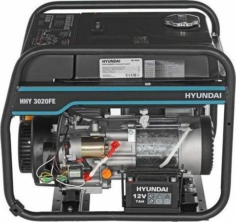 Бензиновый генератор Hyundai HHY 3020FE 2-х тактный фото