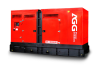 Дизельный генератор AGG C550D5 в кожухе  фото