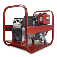 Дизельный сварочный генератор REDVOLT 192FAE-220MDC-B EPDRW220MDCE-S 2-х тактный фото