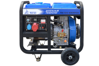 Дизельный генератор ТСС SDG 8000EH3A с АВР 033518 для гаража фото