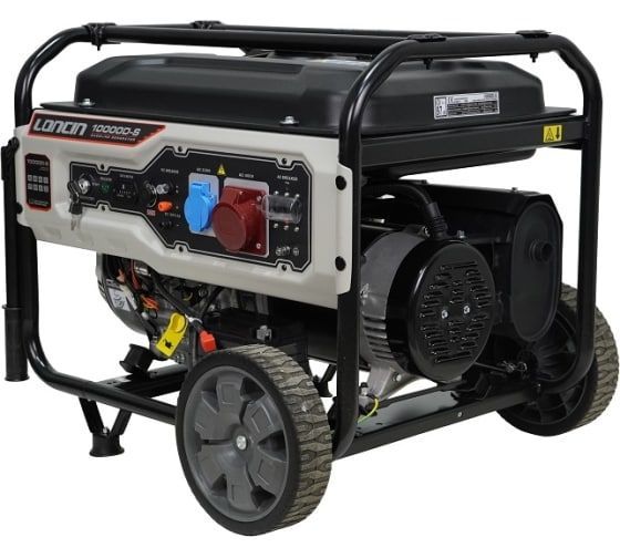 Бензиновый генератор Loncin LC10000D-S 2-х тактный фото