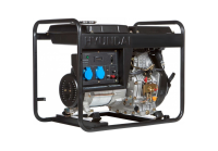 Дизельный генератор Hyundai DHY 6500L  портативный фото