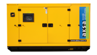 Дизельный генератор Aksa APD135A в кожухе  4-х тактный фото