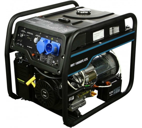 Бензиновый генератор Hyundai HHY 10000FE ATS с автозапуском 4-х тактный фото