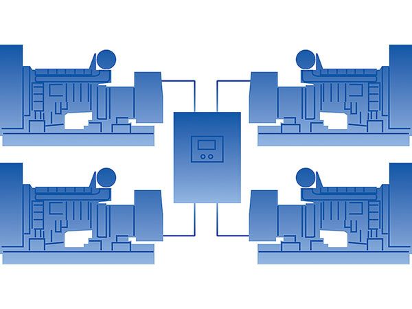 Дизельный генератор ПСМ ADDo-1400 Doosan  стационарный фото