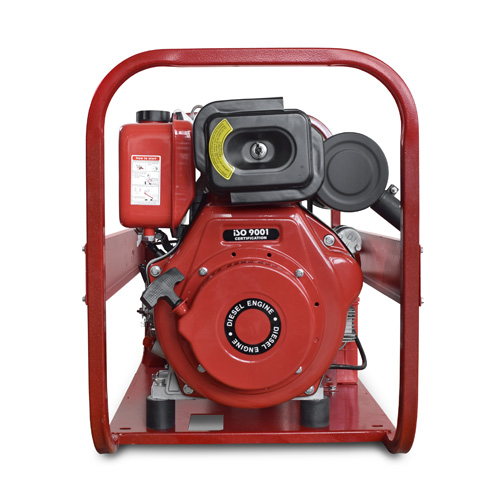 Дизельный сварочный генератор REDVOLT 192FAE-220MDC-B EPDRW220MDCE-S 2-х тактный фото