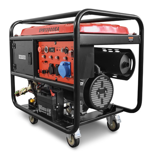 Бензиновый генератор REDVOLT EPB12000EA 2-х тактный фото
