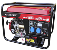 Дизельный генератор Амперос LDG8500CLE стартер с АВР  портативный фото