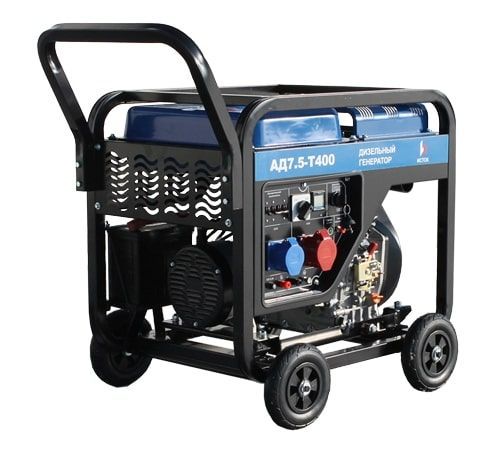 Дизельный генератор Исток АД8-Т400-ВМ131Э  на колесах фото