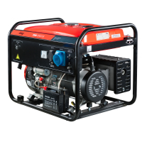 Бензиновый генератор Fubag PRG 5000 ES генератор + Комплект колес и ручек для электростанций в ПОДАРОК 2-х тактный фото