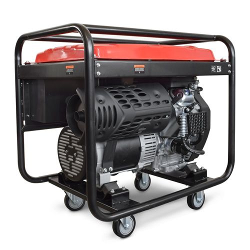 Бензиновый генератор REDVOLT EPB12000EA передвижной фото