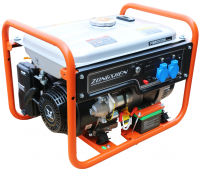 Бензиновый генератор Zongshen PB 5000 E 2-х тактный фото