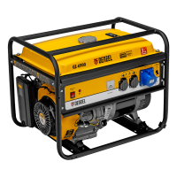 Бензиновый генератор DENZEL GE 6900 2-х тактный фото