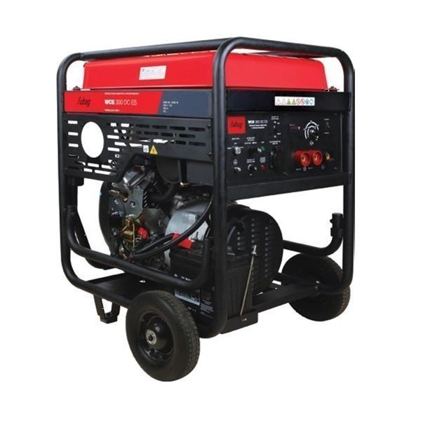 Бензиновый генератор Fubag WCE 300 DC ES передвижной фото