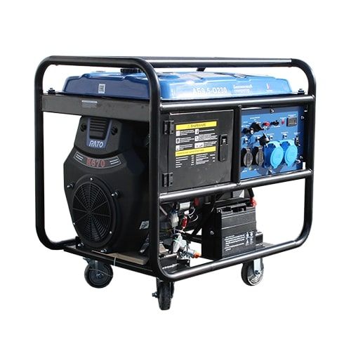 Бензиновый генератор Исток АБ10-О230-ВМ121Э 2-х тактный фото