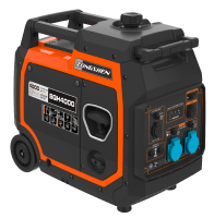 Бензиновый инверторный генератор Zongshen BQH 4000 E 2-х тактный фото