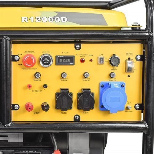 Бензиновый генератор RATO R12000DA э/c + подготовка к автозапуску передвижной фото