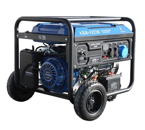 Бензиновый генератор Исток АБ8-О230-ВМ121Э передвижной фото