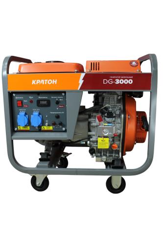 Дизельный генератор КРАТОН DG-3000 3 08 02 025 фото