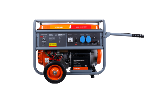 Бензиновый генератор КРАТОН GG-6500EM переносной фото