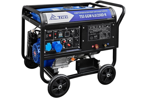 Бензиновый сварочный генератор ТСС GGW 6.0/250D-R 4-х тактный фото