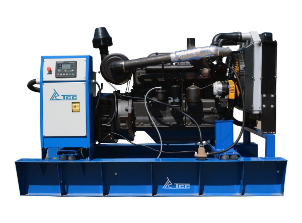Дизельный генератор ТСС ЭД-80С-Т400-1РПМ1 032548 на колесах фото