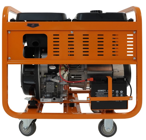 Дизельный генератор Lifan DG9000E3A 00159885 на колесах фото