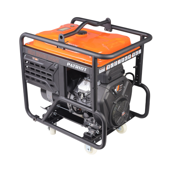 Бензиновый генератор PATRIOT GRA 19000 DAWS 4-х тактный фото
