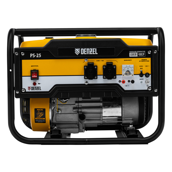 Бензиновый генератор DENZEL PS 25 2-х тактный фото