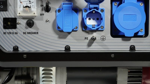 Бензиновый генератор Loncin LC8000-JS 2-х тактный фото