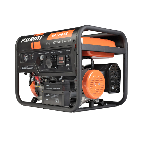 Бензиновый генератор PATRIOT GP 7210 AE 2-х тактный фото