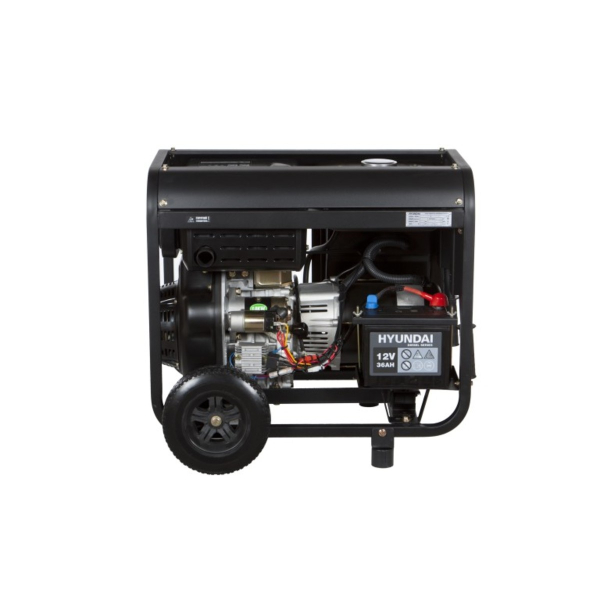 Дизельный генератор Hyundai DHY 8500LE  переносной фото
