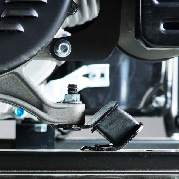 Бензиновый генератор Fubag PRG 5000 ES генератор + Комплект колес и ручек для электростанций в ПОДАРОК 4-х тактный фото