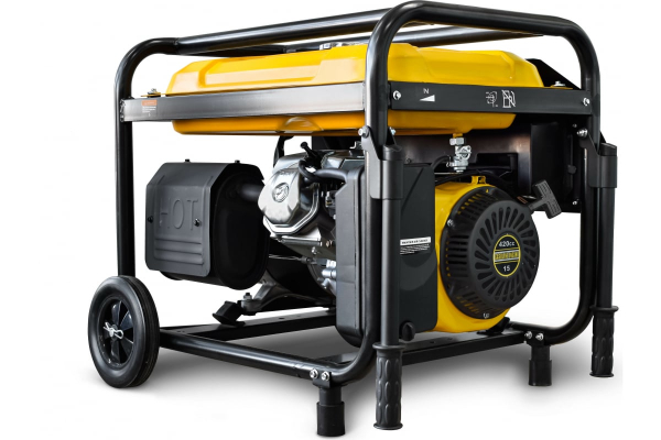 Бензиновый генератор RATO R6000-L2W + колесный комплект для гаража фото