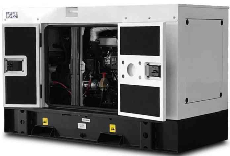 Дизельный генератор Амперос АД 16-Т230 в кожухе фото